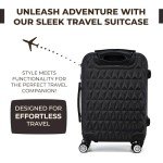 EJ Cabin Luggage 56x45x25cm - 4 Wheel Suitcase