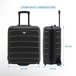 Flight Knight 2-Wheel ABS Cabin Luggage Set