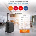 Flight Knight 2-Wheel ABS Cabin Luggage Set