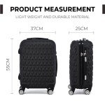 EJ Cabin Luggage 56x45x25cm - 4 Wheel Suitcase