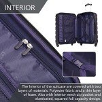 EJ Cabin Luggage 56cm Hard Shell Travel Bag