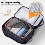 EJ Cabin Luggage 56x45x25cm - Blue Travel Backpack
