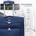 EJ Cabin Luggage 4-Wheel Soft Case Carry-On