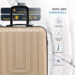 EJ Cabin Luggage Set with Spinner Wheels - 56x45x25cm