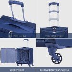 EJ Cabin Luggage 4-Wheel Soft Case Carry-On