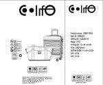 COOLIFE Hard Shell Cabin Luggage Set for Travel
