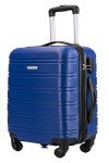 Lightweight 56x45x25cm Cabin Luggage with Wheels