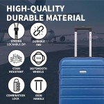 Lightweight 56x45x25cm Cabin Luggage with Wheels