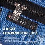 Lightweight 56x45x25cm Cabin Luggage with Wheels