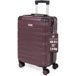 Pierre Cardin 22 Inch Cabin Luggage with Wheels