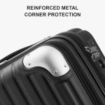 LEVEL8 Expandable Cabin Luggage with Laptop Compartment