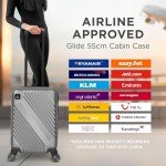 AVIO Glide Lightweight Cabin Suitcase, 56x45x25cm