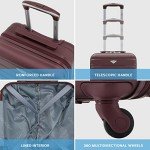 EJ Cabin Luggage: Lightweight 4-Wheel Suitcase Set