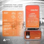 AVIO Glide Lightweight Cabin Suitcase, 56x45x25cm