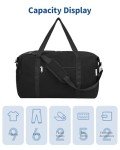 Large Cabin Luggage 56x45x25cm - Foldable Duffel Bag