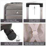 Aerolite 55cm Lightweight Hard Shell Cabin Luggage