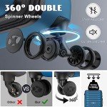 EJ Cabin Luggage Spinner, Lightweight Carry-On Case