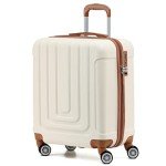 Flight Knight 56x45x25cm Lightweight Hard Shell Cabin Suitcase