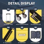 EJ Cabin Luggage 56x45x25cm - Lightweight & Stylish