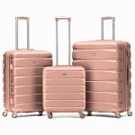 EJ Cabin Luggage 56x45x25cm Lightweight Suitcase Set