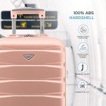 Lightweight 4-Wheel Cabin Luggage Set 56x45x25cm