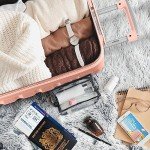 Lightweight 4-Wheel Cabin Luggage Set 56x45x25cm