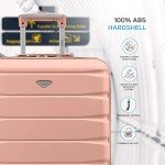 EJ Cabin Luggage 56x45x25cm Lightweight Suitcase Set