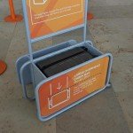 Lightweight 56x45x25cm Cabin Luggage with Wheels