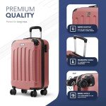 EJ Cabin Luggage 56x45x25cm - Lightweight Travel Suitcase