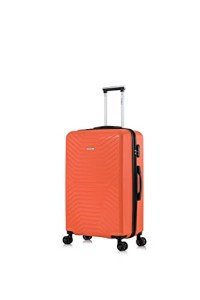 FLYMAX 55x35x20 Lightweight Cabin Luggage – Orange