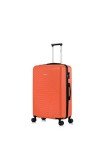 FLYMAX 55x35x20 Lightweight Cabin Luggage – Orange