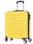 FLYMAX 56x45x25cm Lightweight Cabin Luggage - Yellow