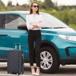 Lightweight Hard Shell Cabin Luggage with Spinner Wheels