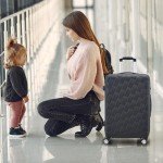 Lightweight Hard Shell Cabin Luggage with Spinner Wheels