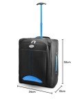 EJ Cabin Luggage 56x45x25cm – Lightweight Suitcase