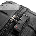 Lightweight 20-inch Cabin Luggage with TSA Lock