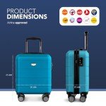 EJ Cabin Luggage 56x45x25cm - Lightweight Carry On