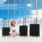 EJ Cabin Luggage 56x45x25cm - Lightweight Set