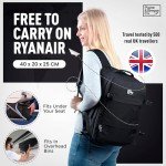 EJ 56x45x25cm Cabin Luggage for Easy Travel