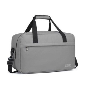 Kono Grey 55cm Cabin Travel Luggage Bag