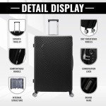 EJ Cabin Luggage 56x45x25cm - Lightweight Travel Case