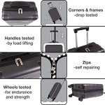 Pierre Cardin 22 Inch Cabin Luggage with 8 Wheels