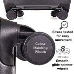 Pierre Cardin 22 Inch Cabin Luggage with 8 Wheels