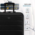 EJ Cabin Luggage 56x45x25cm Lightweight 4-Wheel Suitcase