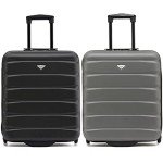EJ Cabin Luggage 56x45x25cm - Lightweight 2-Wheel Set