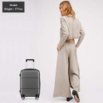 EJ Cabin Luggage, Grey, 56x45x25cm