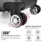 EJ Cabin Luggage, Grey, 56x45x25cm