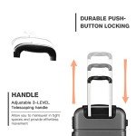 EJ Cabin Luggage, Grey, 56x45x25cm