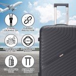 EJ Cabin Luggage 56x45x25cm - Lightweight Carry-On