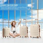 EJ Cabin Luggage 56x45x25cm - Set of 3